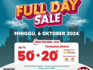 Besok Serbu Transmart Full Day Sale! Diskon Meriah hingga 50% + 20%