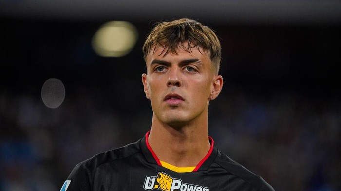 Daniel Maldini  during the Italian championship Serie A football match between SSC Napoli and AC Monza in Naples, Italy, on September 29, 2024, at Diego Armando Maradona Stadium.  (Photo by Alessio Morgese/NurPhoto via Getty Images)