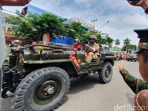 HUT TNI, Pangdam Sriwijaya Sampaikan Transformasi-Kawal Pilkada Sumsel