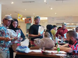 Ratusan Kucing Unjuk Kebolehan di International Cat Show di Cirebon