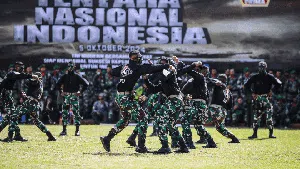 Momen Perayaan HUT TNI ke-79 di Berbagai Daerah