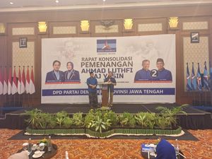 DPD Demokrat Jateng Deklarasi Dukung Ahmad Luthfi-Taj Yasin di Pilkada 2024
