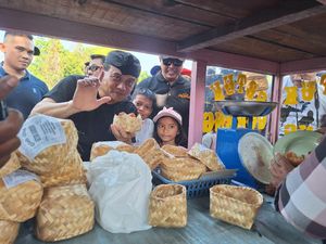 Blusukan di Pemalang, Ahmad Luthfi Borong Getuk-Cilok untuk Warga