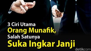 Ini 3 Ciri Orang Munafik, Waspada!