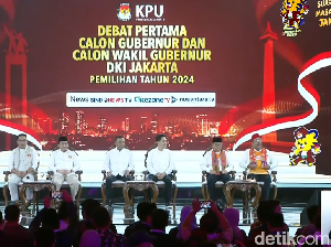 Video Sederet Momen 3 Paslon Pilkada Jakarta Jalani Debat Perdana Video Sederet Momen 3 Paslon Pilkada Jakarta Jalani Debat Perdana