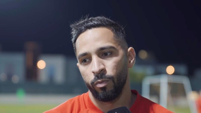 Pemain Timnas Bahrain Hazza Ali