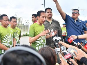 Video: Ekspresi Jokowi Saat Bilang Pindah Ibu Kota Butuh Waktu