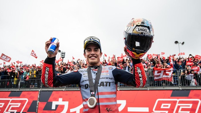 Marc Marquez menyimpan satu penyesalan dari sprint race MotoGP Australia 2024. (Foto: dok.Istimewa)