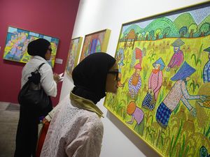 Anak-anak Sandiaga Uno hingga Sosialita Hadiri Pameran Pelukis Autistik Anak-anak Sandiaga Uno hingga Sosialita Hadiri Pameran Pelukis Autistik