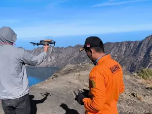 Sudah Seminggu Pendaki Jakarta Jatuh di Jurang Gunung Rinjani