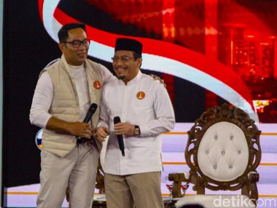 Sampaikan Visi Misi, Ridwan Kamil Rangkul Suswono