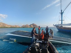 Speedboat Nahas di TN Komodo, Terbalik tapi 29 Turis Selamat