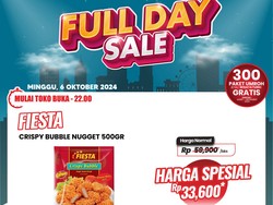 Diskon Gede! Beli Nugget di Transmart Full Day Sale Murah Banget