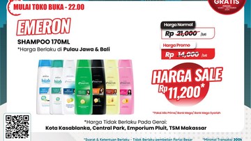 Transmart Full Day Sale Balik Lagi, Sampo-Sabun Diobral Murah