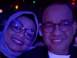 Video: Momen Anies Baswedan dan Istri Nonton Konser John Legend