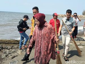 Risma Ajak Warga Jatim Jaga Ekosistem Laut Demi Ketahanan Pangan