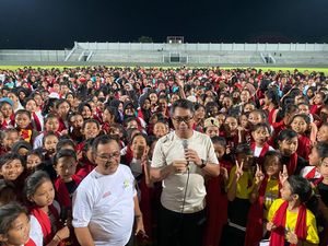 Ribuan Penari Gandrung Sewu Dapat Apresiasi Kementerian Pedesaan Ribuan Penari Gandrung Sewu Dapat Apresiasi Kementerian Pedesaan