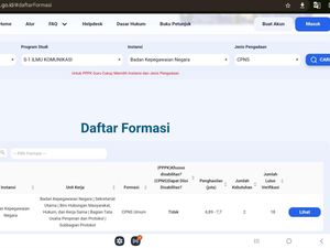 Cara Cek Saingan CPNS 2024 Per Jabatan, Lihat Keketatan Lolos SKD
