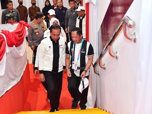 Mendagri Dampingi Jokowi Buka Peparnas XVII 2024 di Solo