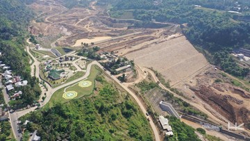 Penampakan Bendungan Meninting di NTB yang Bakal Rampung Akhir 2024