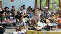 Potret Keceriaan Anak-anak Sakit Jantung di Rumah Singgah