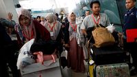 Puluhan WNI yang Dievakuasi dari Lebanon Tiba di Tanah Air