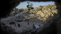Setahun Israel Bombardir Gaza Tanpa Henti, 42 Ribu Nyawa Melayang
