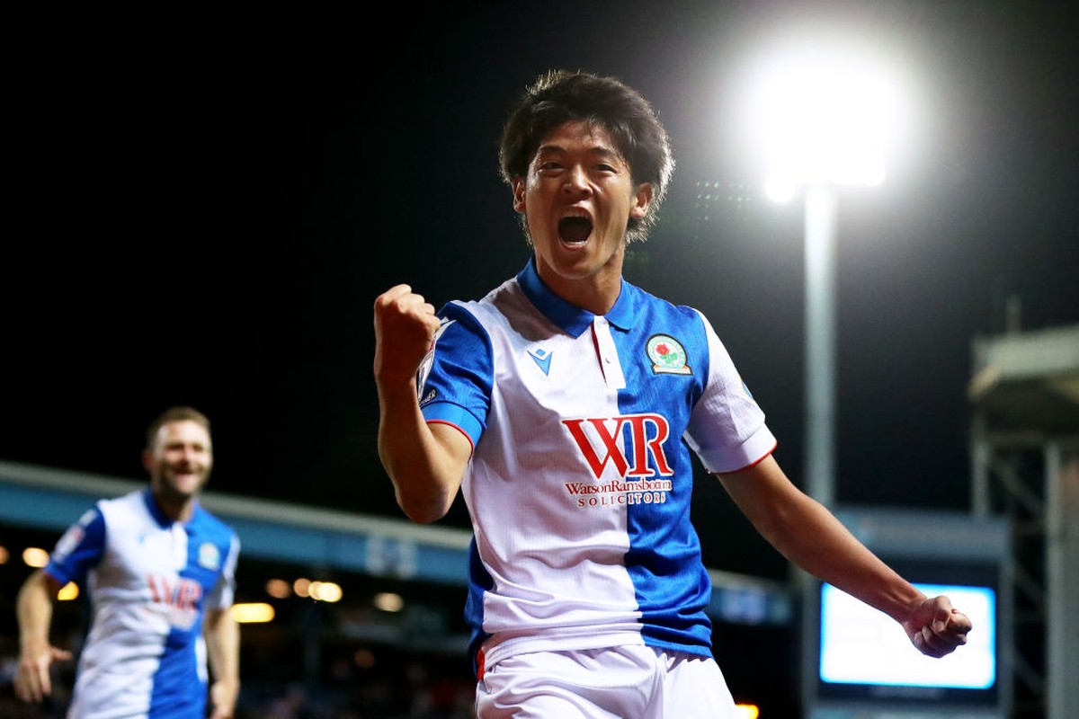 Yuki Ohashi, striker Jepang yang main di Blackburn (Foto: Getty Images/Charlotte Tattersall)