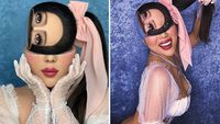 15 Makeup Ilusi yang Harus Dilihat Dua Kali Baru Ngeh