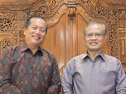 Jelang Pilgub NTB, Iqbal Sowan ke Ketum Muhammadiyah Haedar Nashir