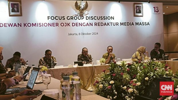 FGD Dewan Komisioner OJK dengan media massa.