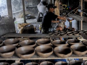 Melihat Kampung Sentra Kerajinan Gerabah di Kabupaten Serang