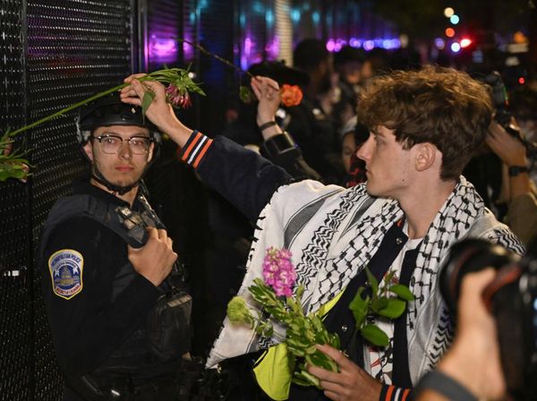 Mahasiswa di Kampus-kampus AS Demo Setahun Genosida Gaza