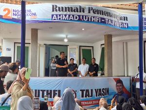 Resmikan Posko Pemenangan Banyumas, Ini Pesan Ahmad Luthfi ke Relawan