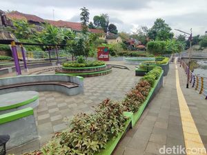 Cileueur River Walk, Wisata di Pusat Kota Ciamis yang Sepi Pengunjung
