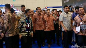 Jokowi Buka Trade Expo 2024