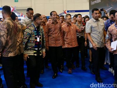 Jokowi Buka Trade Expo 2024