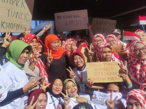 Sambangi Pabrik Maspion, Khofifah Janji Akan Kurangi Pengangguran