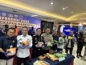 Bea Cukai-Polres Soetta Gagalkan Penyeludupan 11 Kg Narkoba dari Malaysia