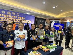 Bea Cukai-Polres Soetta Gagalkan Penyeludupan 11 Kg Narkoba dari Malaysia