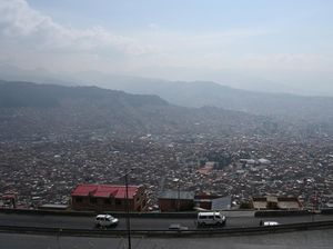 Kota La Paz Bolivia Terkepung Asap Kebakaran Hutan Kota La Paz Bolivia Terkepung Asap Kebakaran Hutan