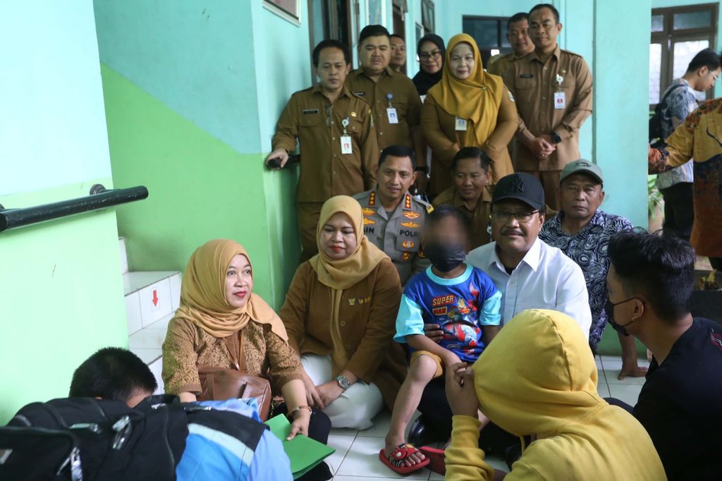 Mensos dan KPAI Kunjungi Panti Asuhan di Tangerang