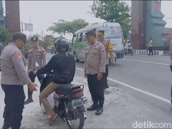 Perbatasan Lamongan Disekat Jelang Laga Persela Vs Persibo Bojonegoro