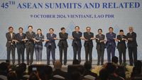 Potret Wapres Maruf Amin dan Para Petinggi Negara di KTT ASEAN Laos