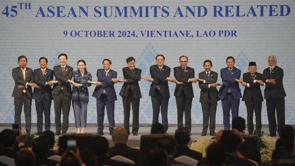 Potret Wapres Maruf Amin dan Para Petinggi Negara di KTT ASEAN Laos