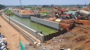 Penampakan Proyek Kolam Rp 350 M buat Tampung Air Hujan di Kudus