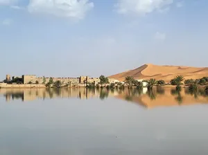 Fenomena Langka Gurun Sahara Banjir