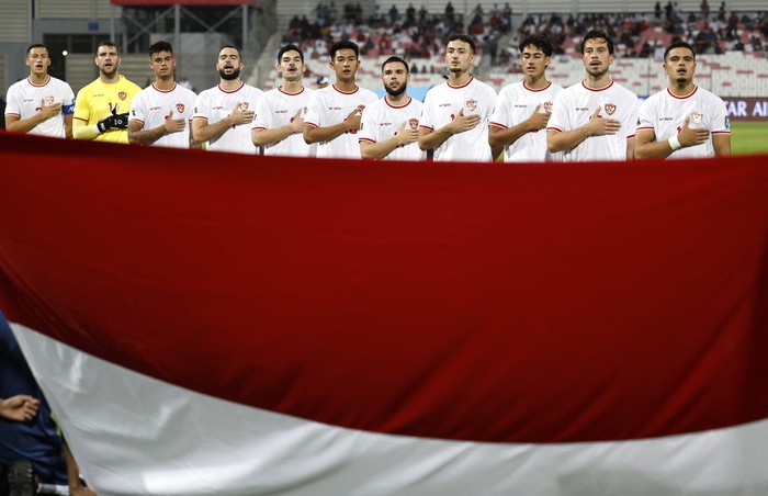 Bahrain vs Indonesia tersaji pada matchday ketiga Grup C kualifikasi Piala Dunia 2026 zona Asia. Laga berlangsung di Bahrain National Stadium, Kamis (10/10/2024) malam WIB.