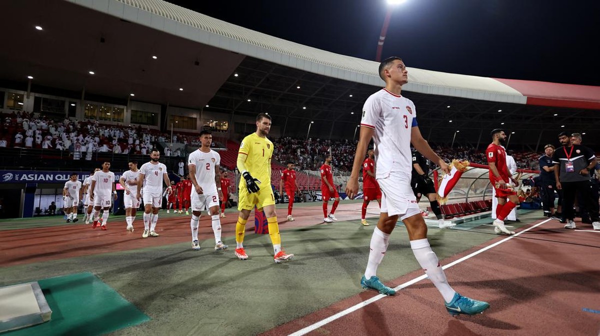 Perbandingan statistik Indonesia vs Bahrain. (Foto: REUTERS/Hamad I Mohammed)