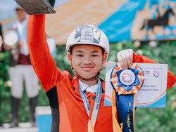 Atlet Berkuda Medan Brandon Toa: Kecil-kecil Cabe Rawit